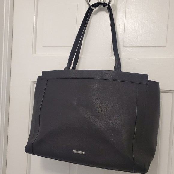 Rebecca Minkoff Saffiano Leather Large Tote, Classic, Business, School - Picture 1 of 9